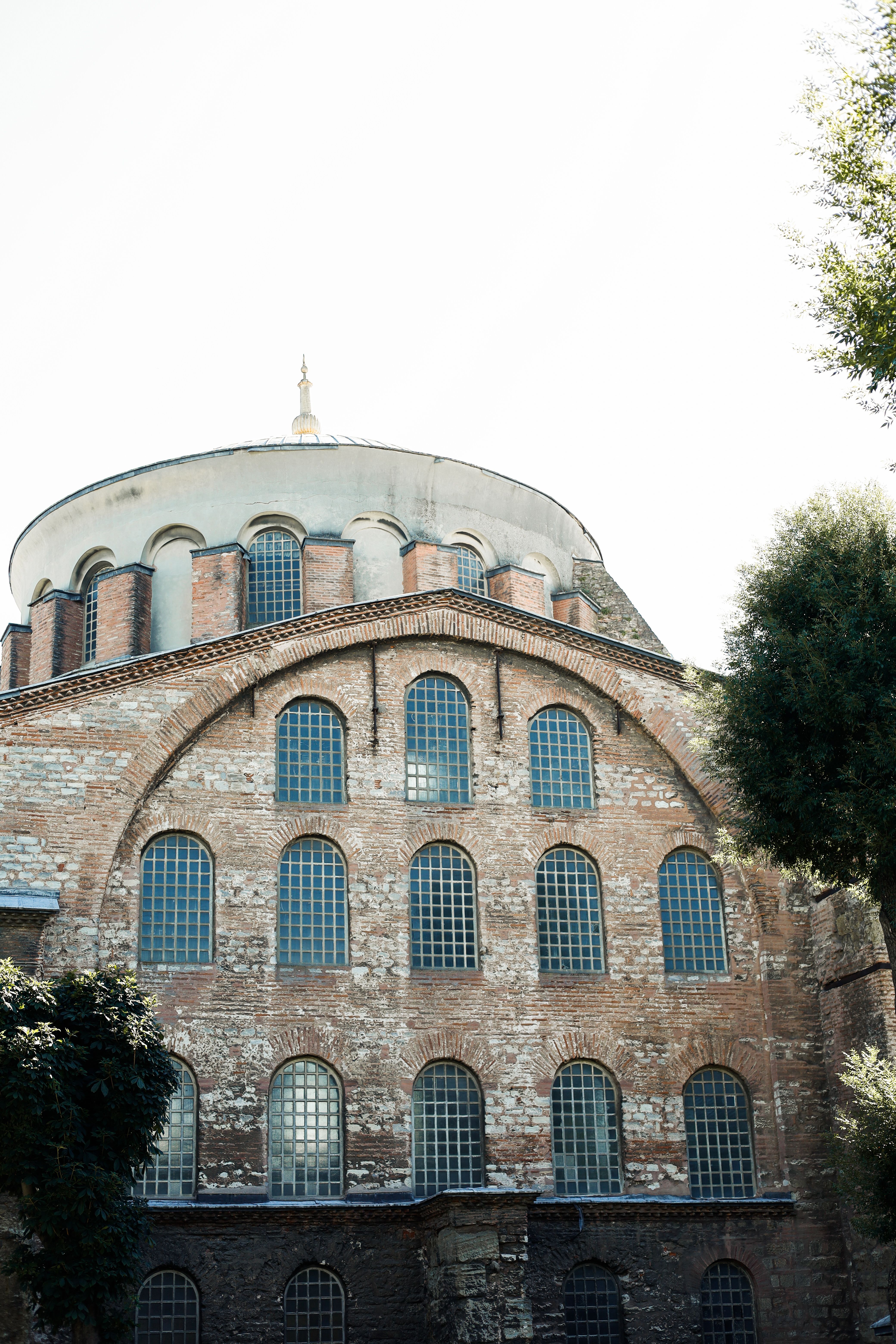 Explore the captivating Byzantine architecture of Hagia Irene in Istanbul, Turkey.