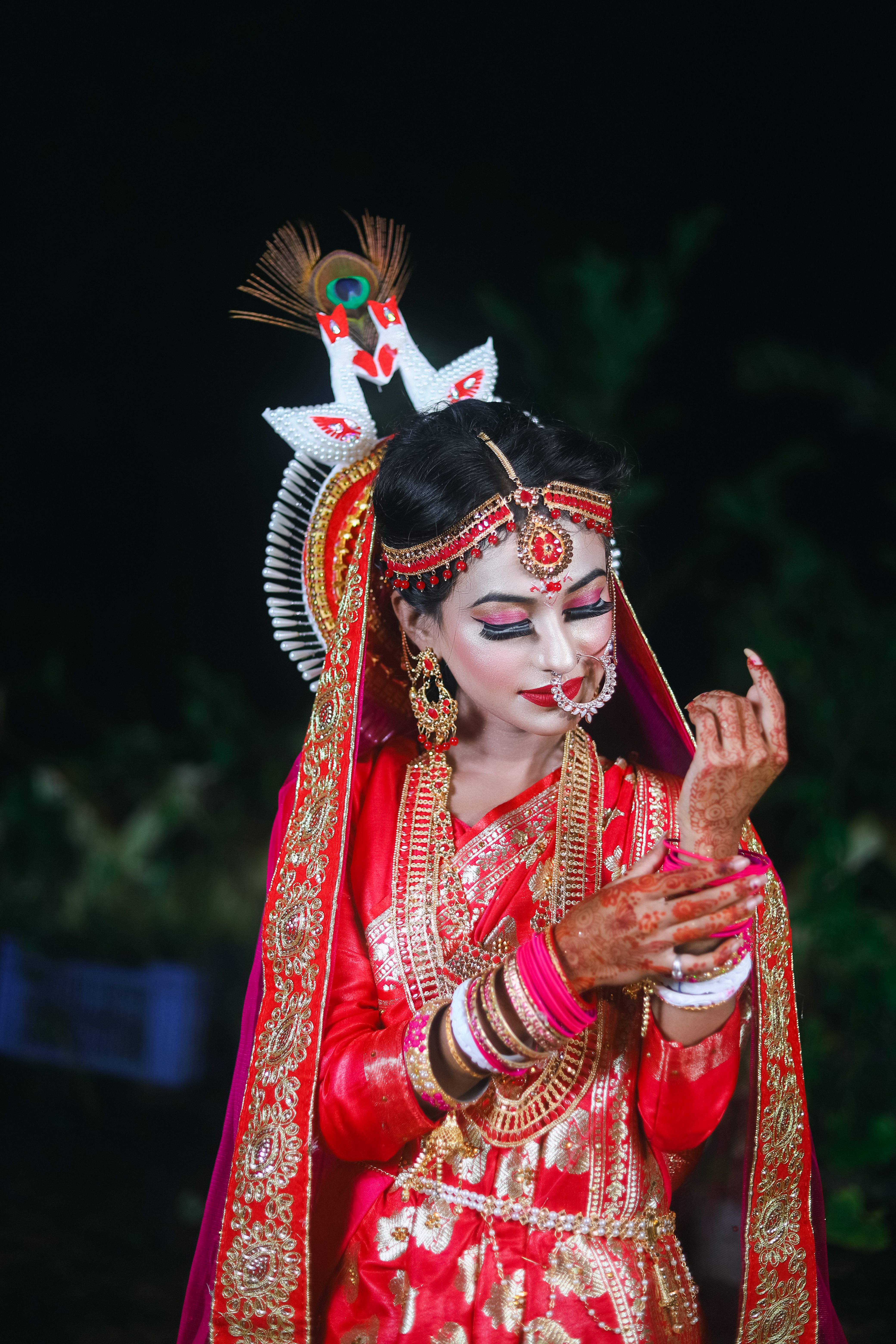 Portrait of a Woman in Traditional Clothes · Free Stock Photo