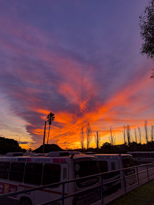 Foto stok gratis amanecer, atardecer, awan