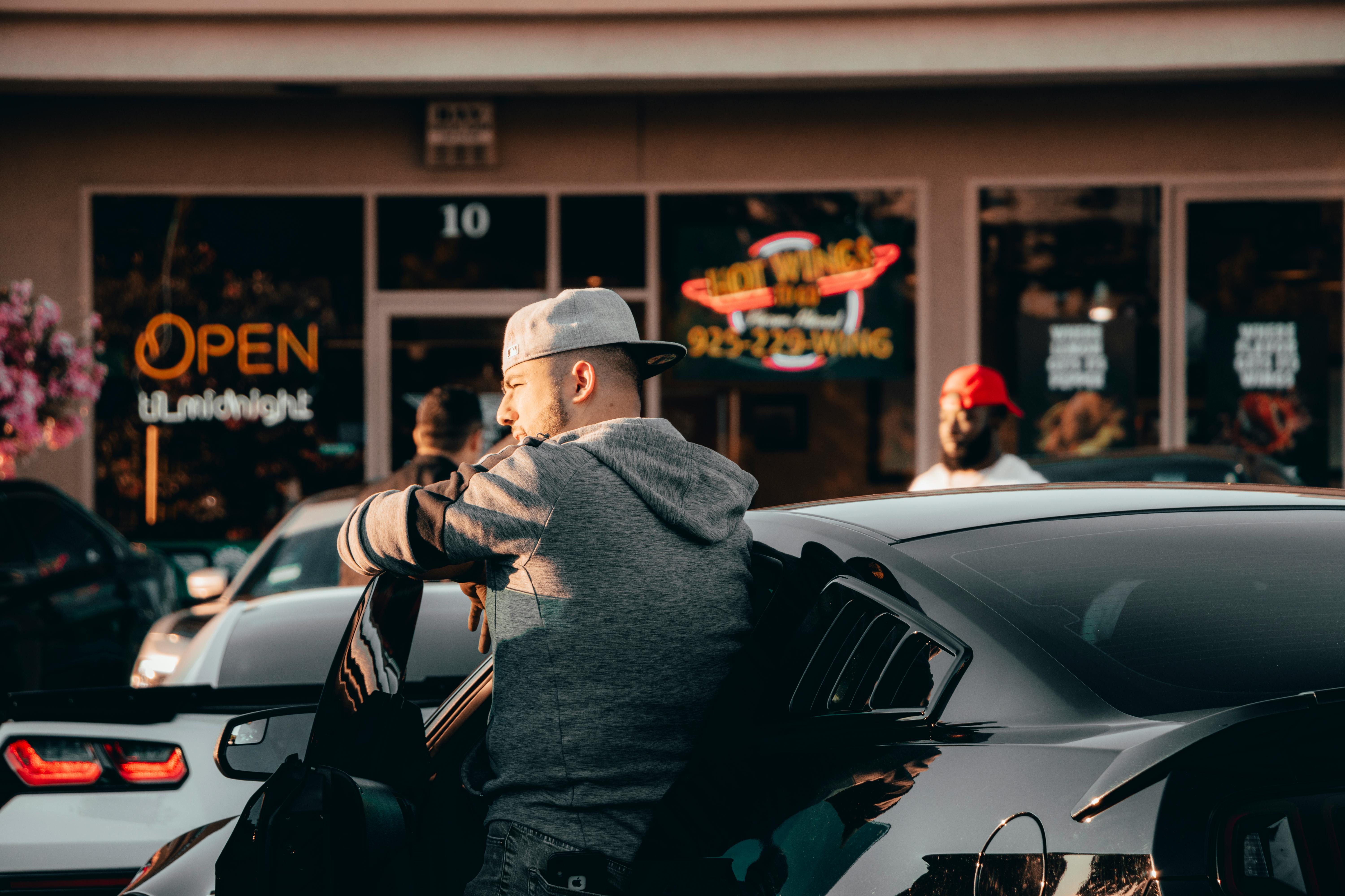 Free stock photo of car, driver, man