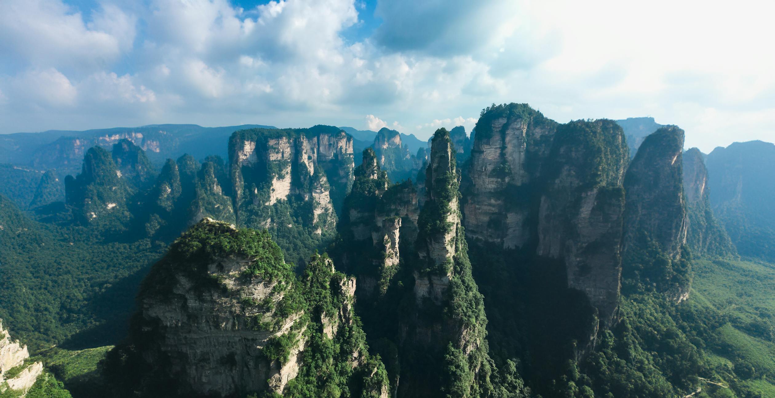 Zhangjiajie National Forest Park in China