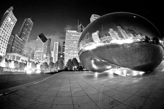 Millennium Park and Cloud Gate walk — Chicago