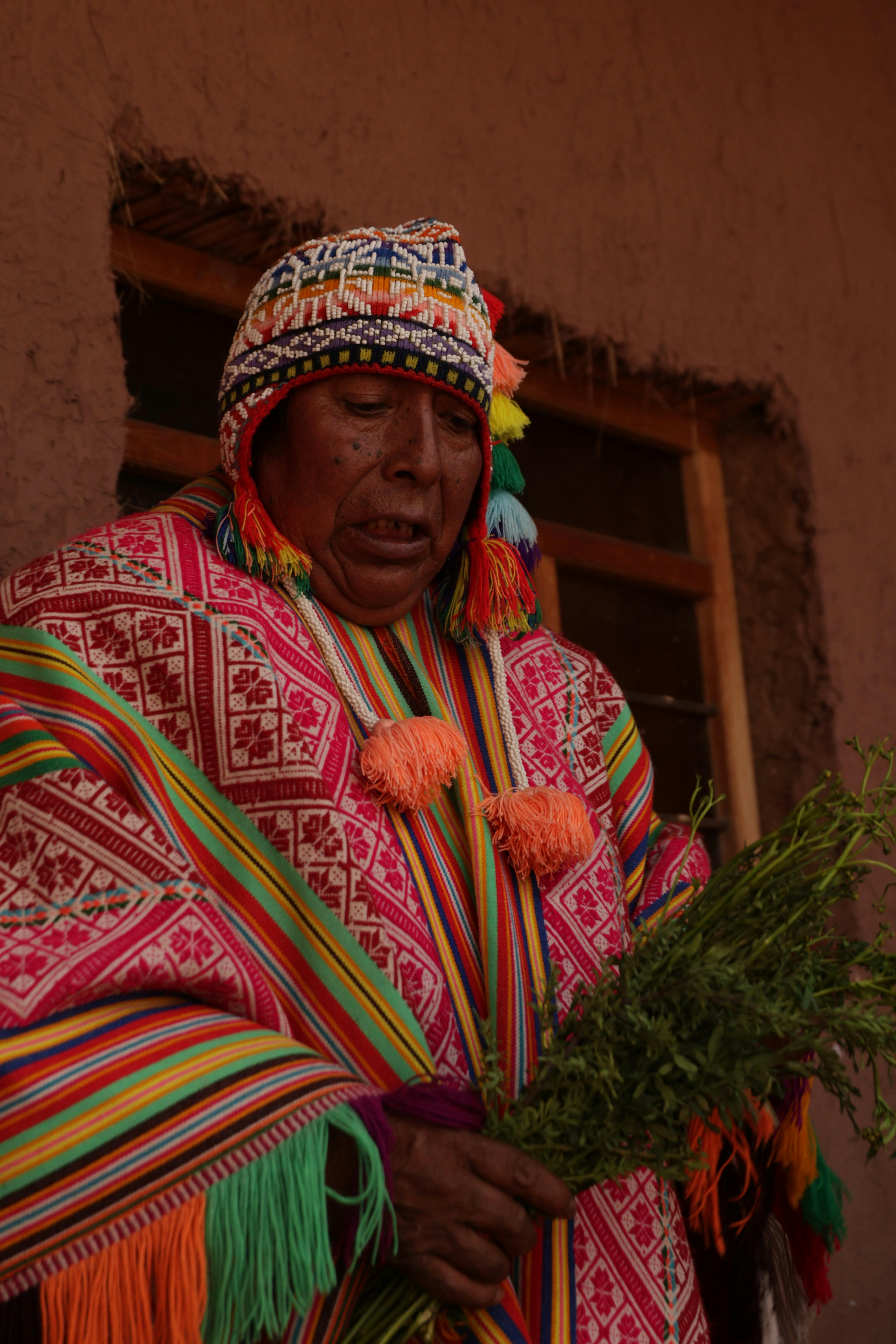 portrait of man in traditional clothing