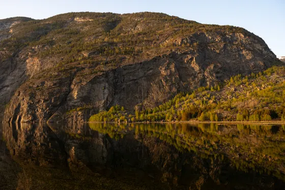 The fjord-like upper reach of Lake Chelan