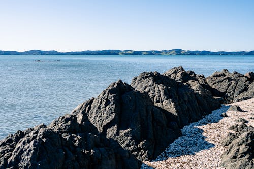 Kostenloses Stock Foto zu berg, bucht, dämmerung