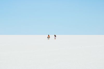 Desert salt flat at dusk, photo by Adem Erkoc on Pexels