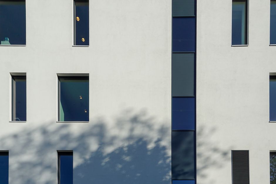 Exterior of a Legevakt emergency primary care clinic in Norway