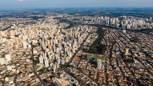 Бесплатное стоковое фото с aerea, londrina, восток-запад