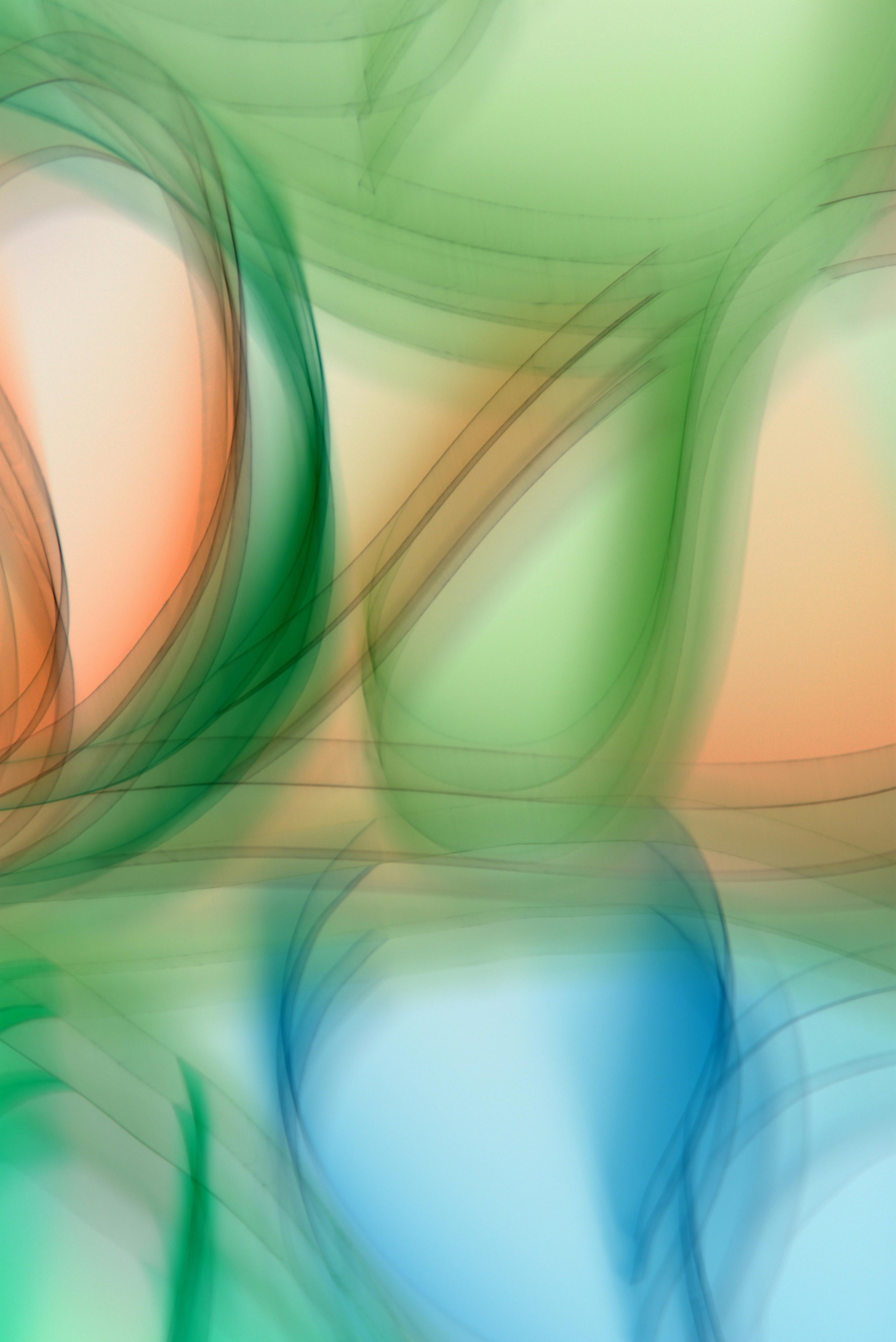 Vibrant abstract art featuring smooth, colorful, flowing patterns.