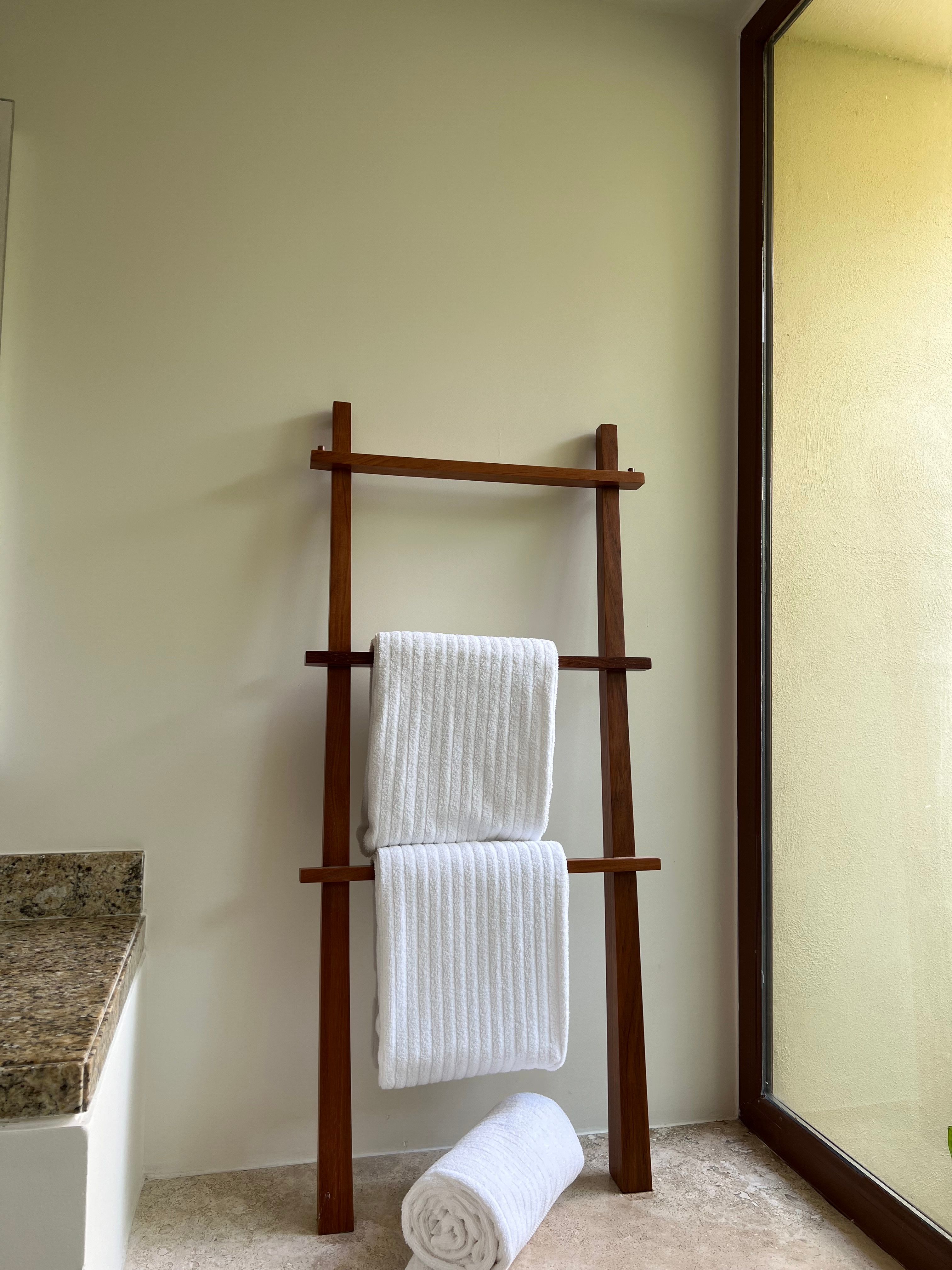 Towels on Rack in Room · Free Stock Photo