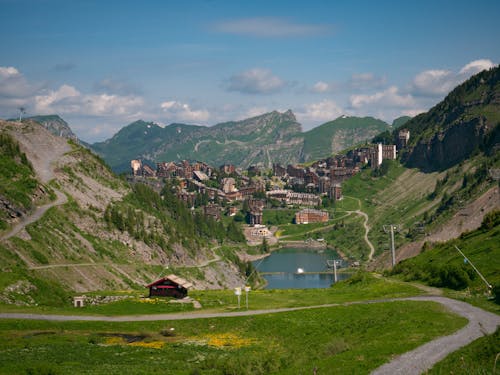 Photos gratuites de à flanc de colline, à flanc de montagne, alpes