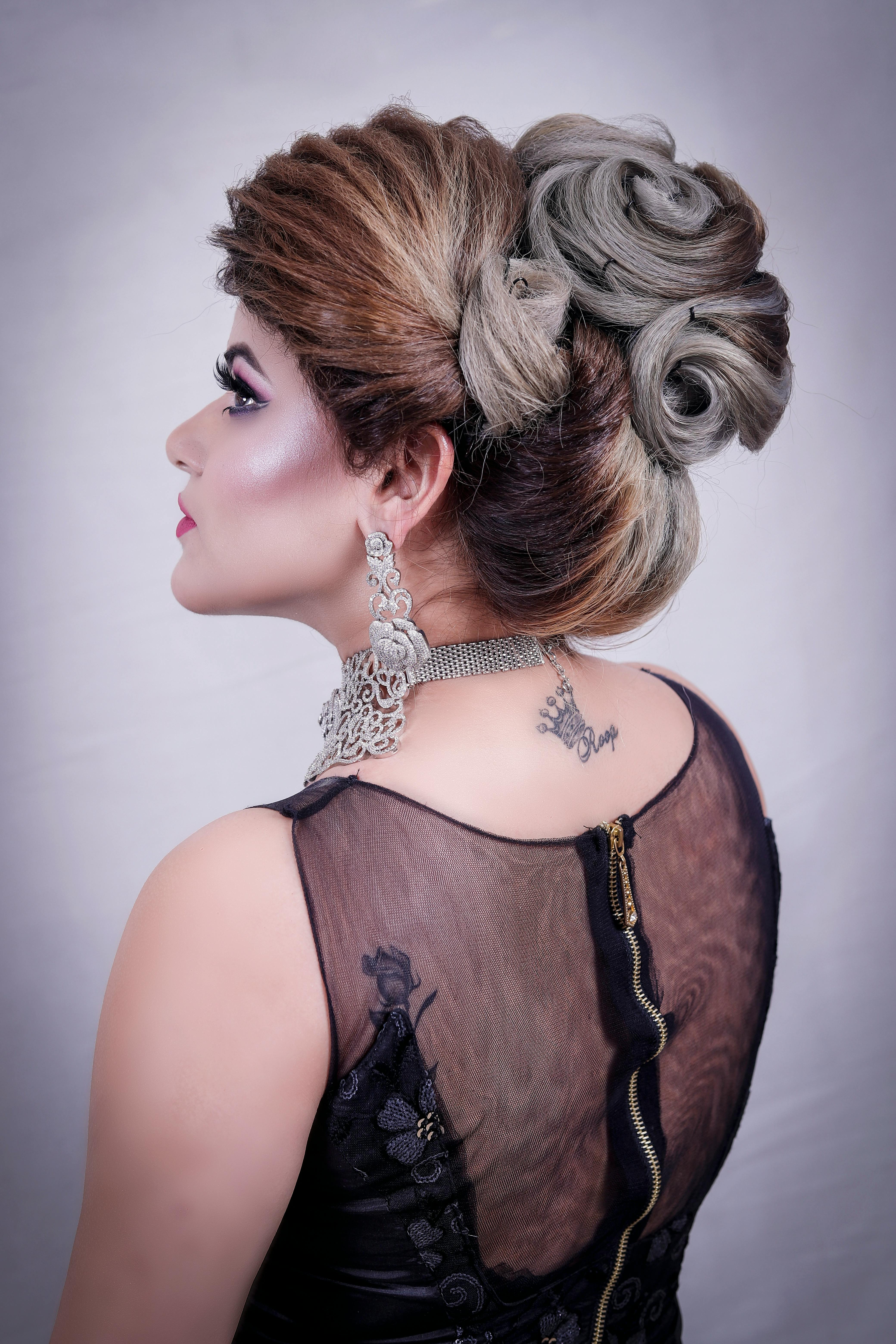 Free stock photo of bridal, colour, hair