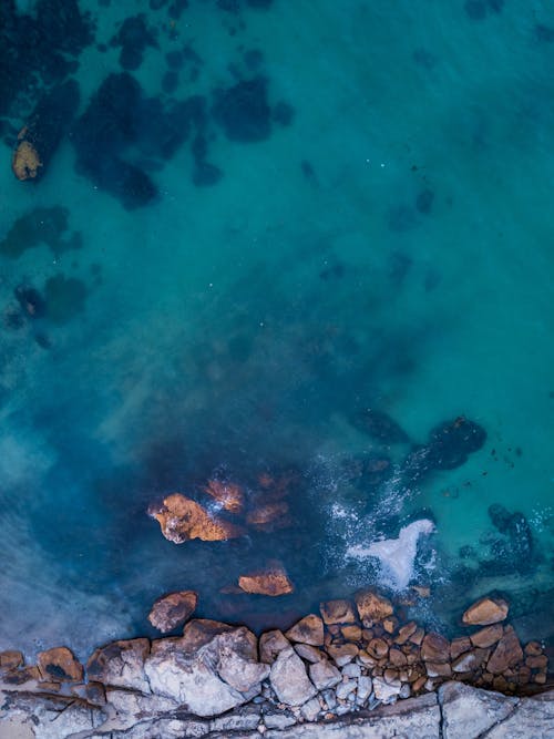 Luftblick Auf Das Meer