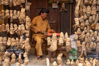 Wood carving