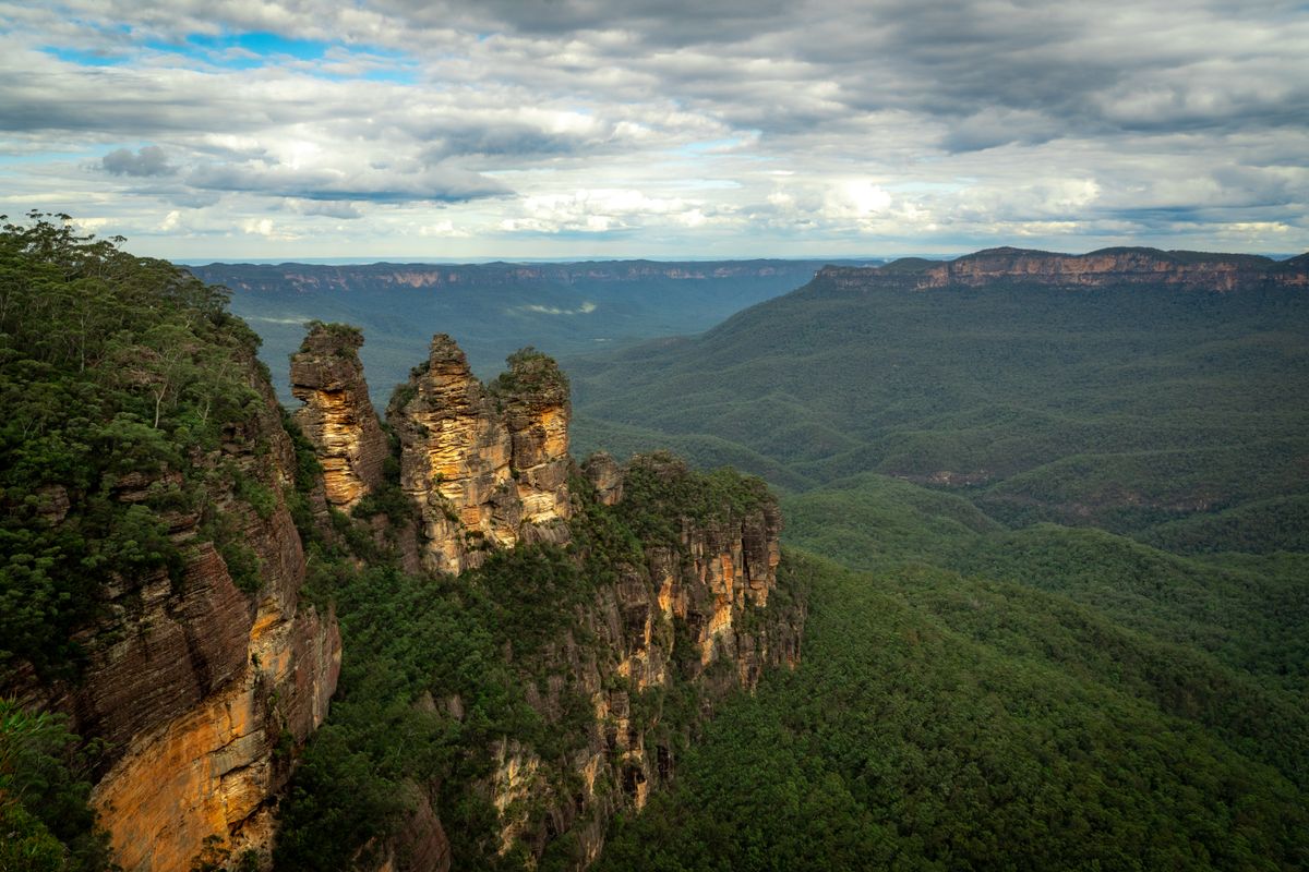 The Three Sisters in the Blue Mountains