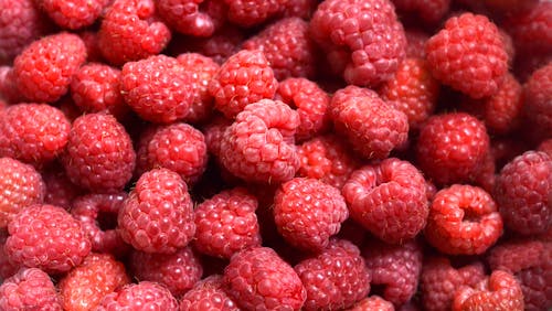 Free Close-Up Photo Of Raspberries Stock Photo