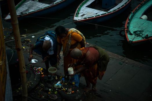 Silk weaving workshop — Varanasi