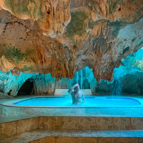 Free stock photo of blue, cave, cavepool