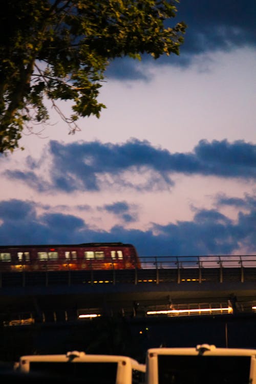 Gratis lagerfoto af solnedgang