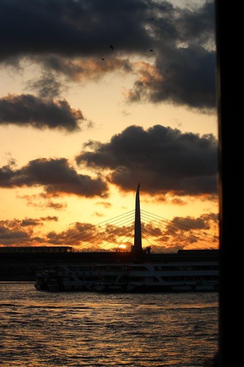 Gratis lagerfoto af solnedgang