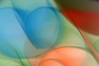 Colorful, Blurred Shapes