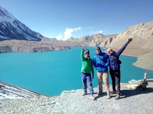 Free Annapurna Semi Circuit Trekking Stock Photo