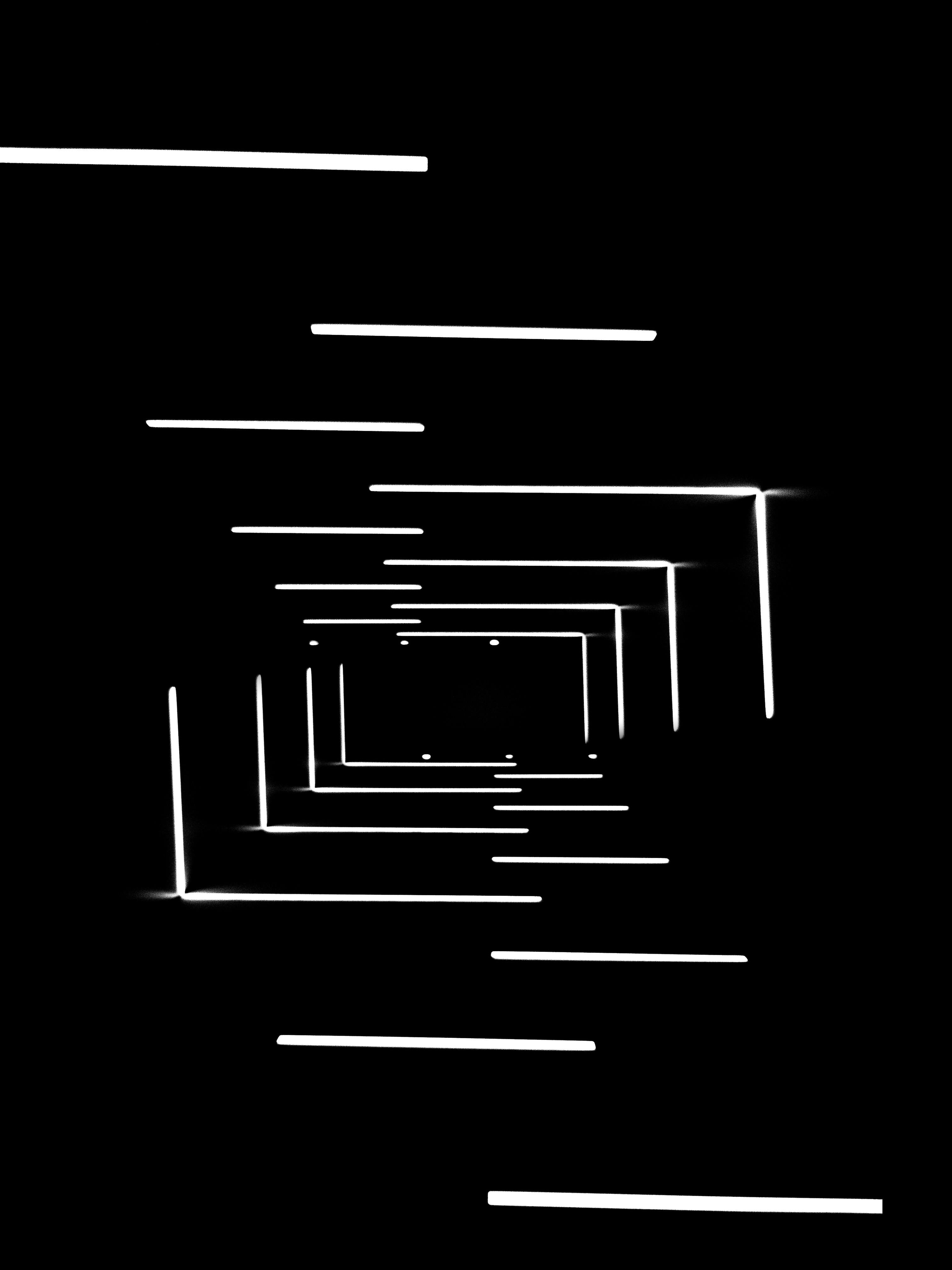 Black and White Line Illustration · Free Stock Photo