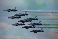 Photo of Jets With Smoke Trail