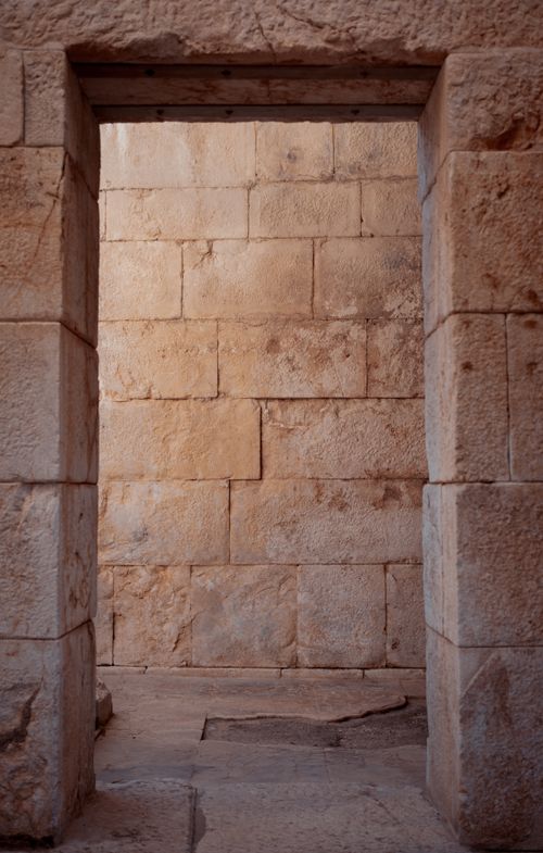 Free Explore the historic stone architecture of Antalya's ancient ruins. Stock Photo