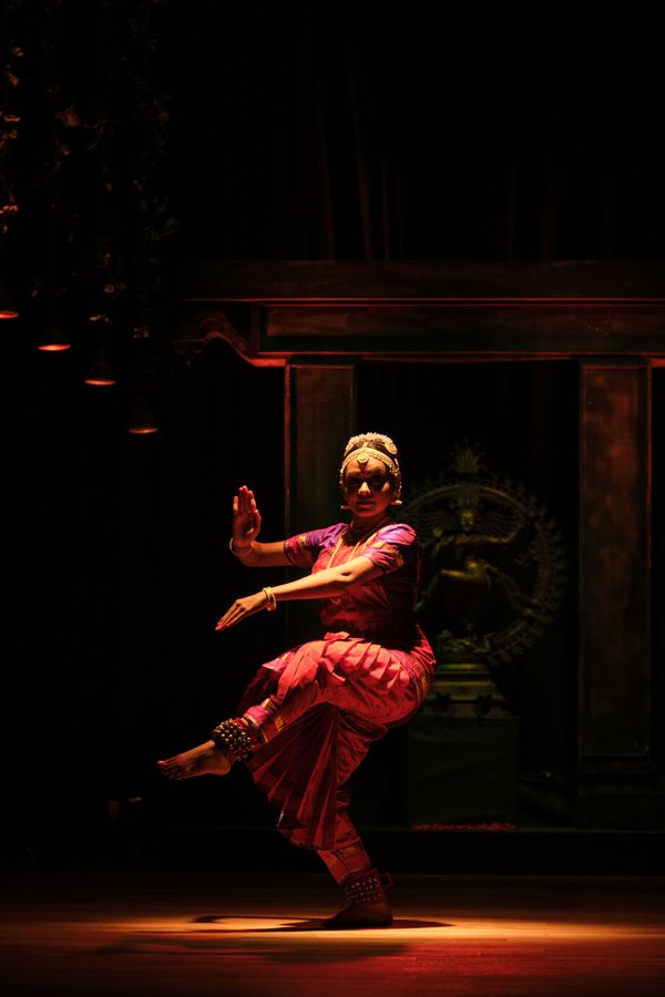 Traditional Indian dance performance