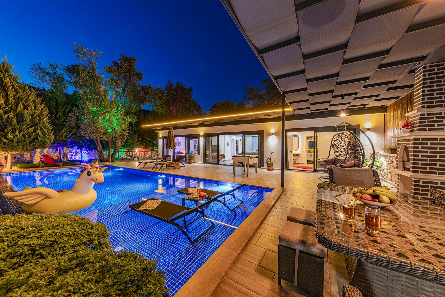 Terraza con vistas al Mediterráneo