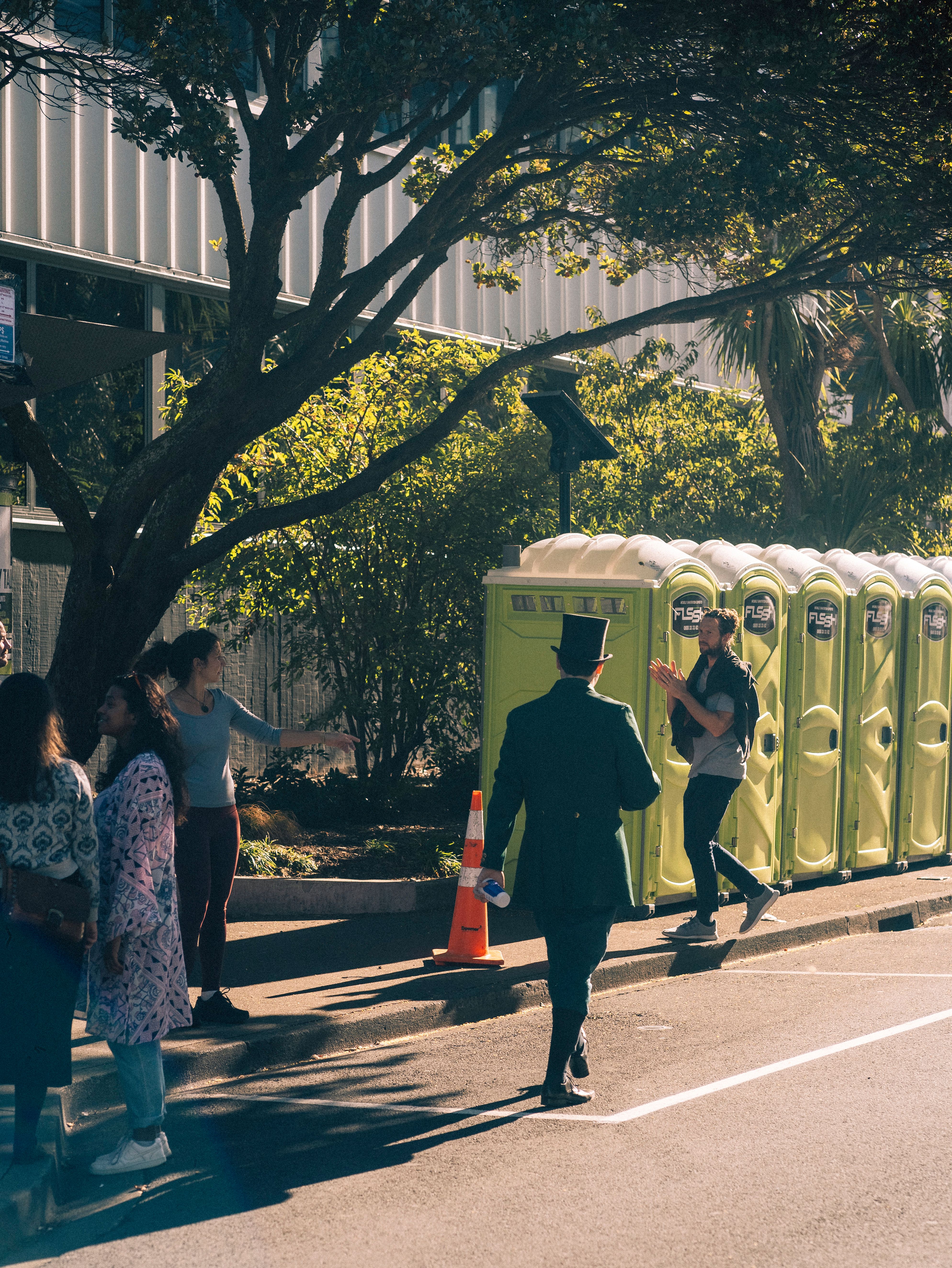 High-Rise Construction Porta Potty Rental in Clearwater, FL