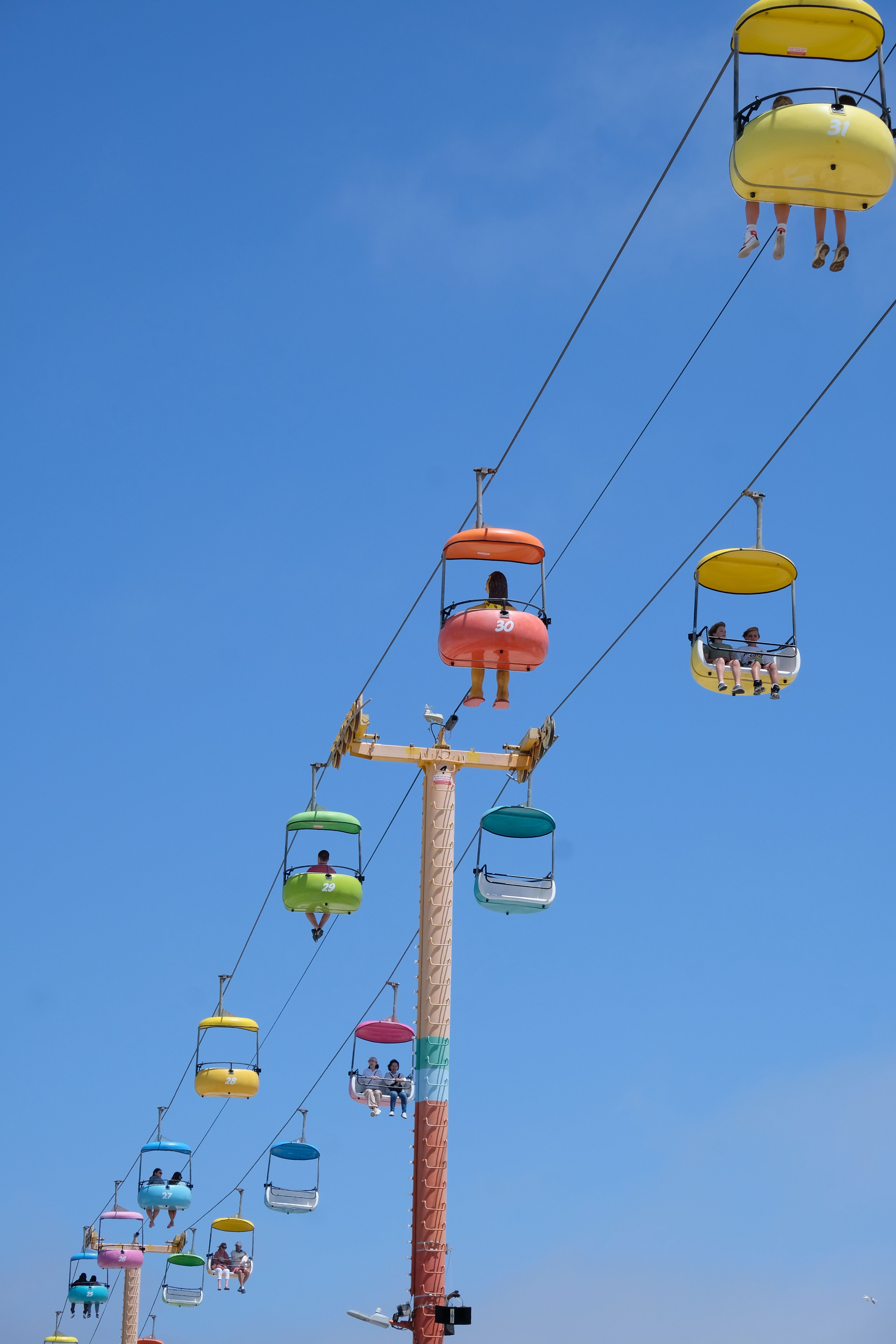 A gondola ride at the san diego county fair · Free Stock Photo