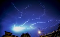 Low Angle Photography of Lightning