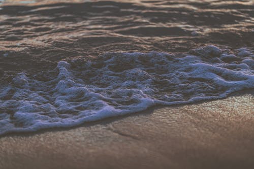 Foto profissional grátis de à beira-mar, água, alvorecer