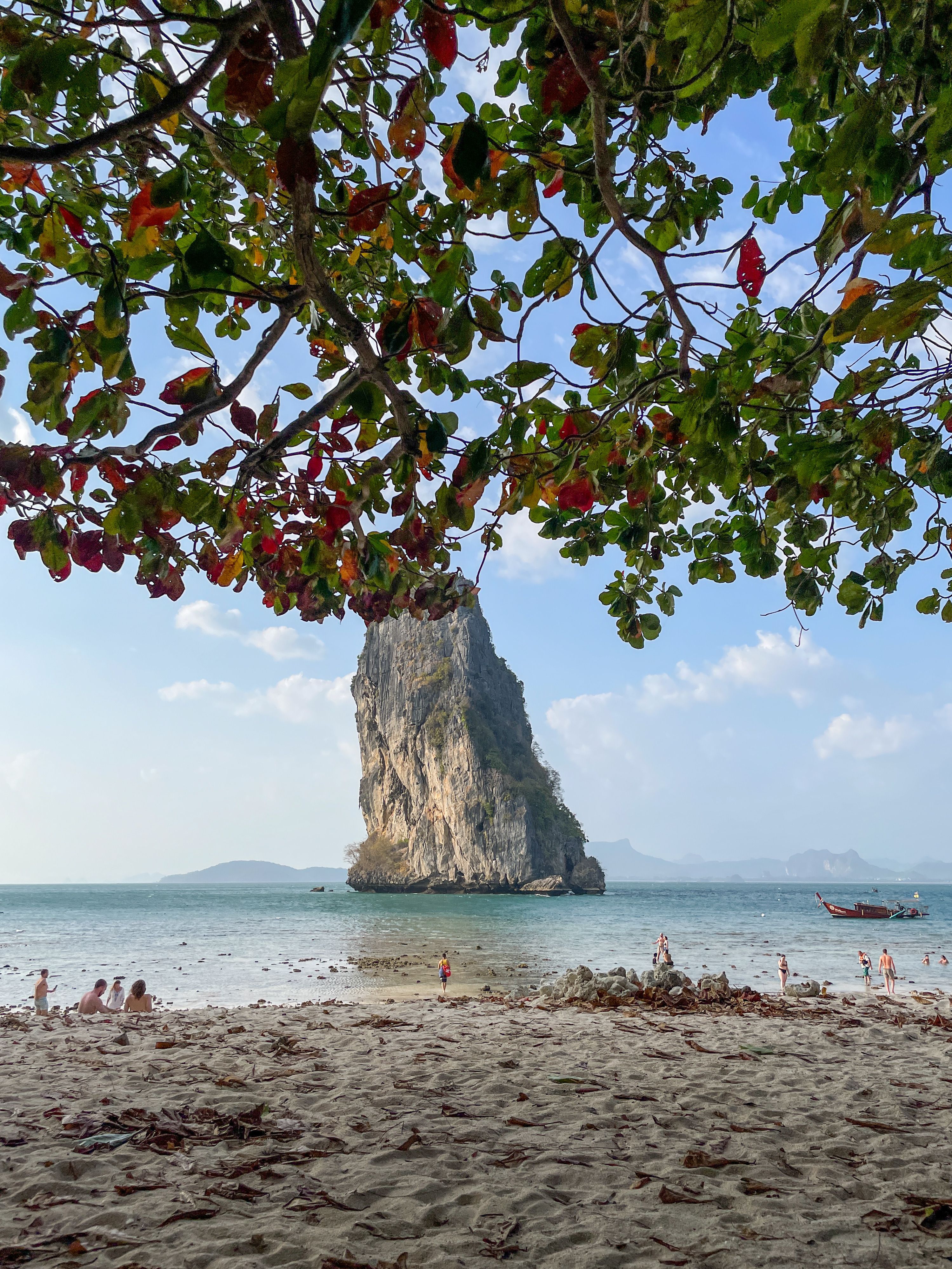 View of a Sea Stack near the Shore · Free Stock Photo
