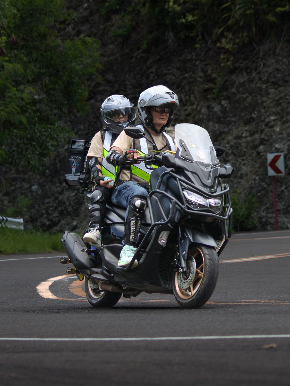 Two People on Motorcycle · Free Stock Photo