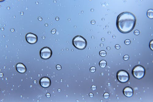 Free Water Drops Stock Photo