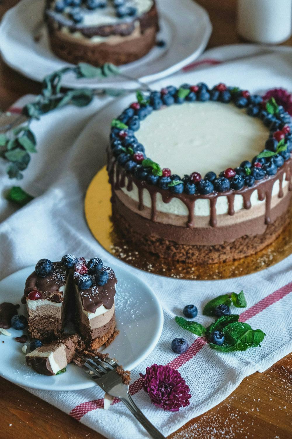 Chocolate Mint Frosted Cake Chocolate Mint Frosted Cake