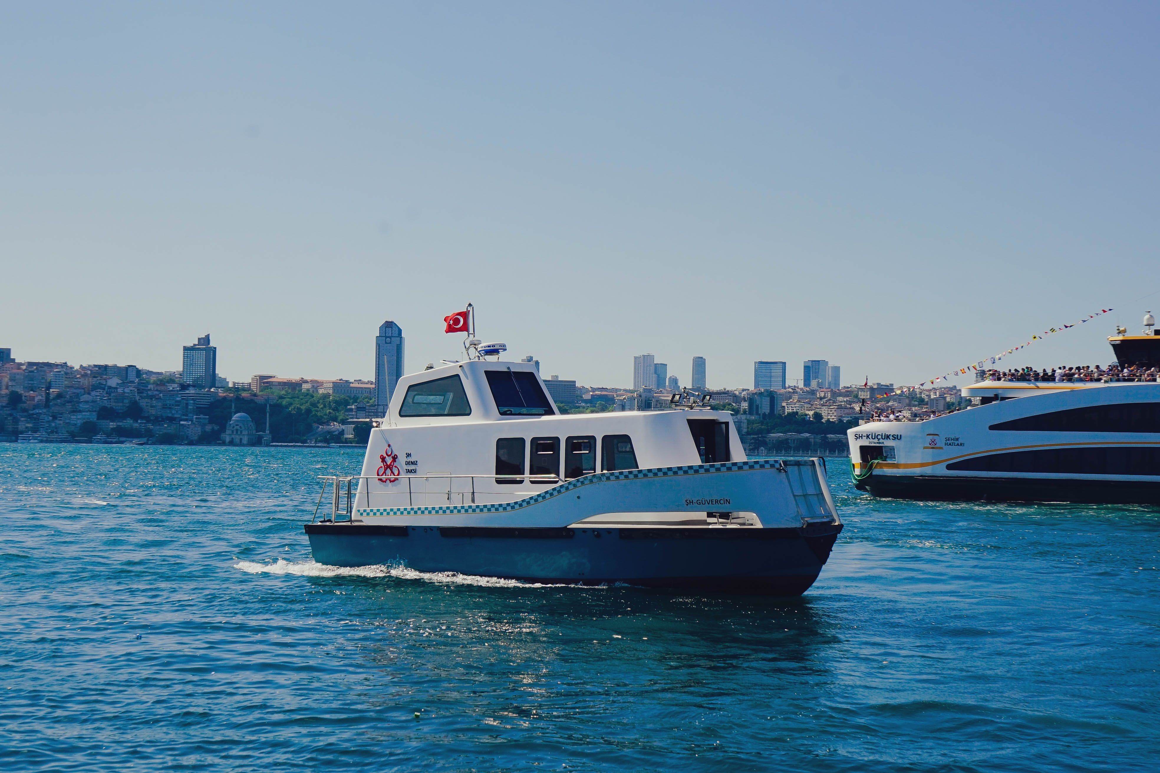 Police Motorboat on Bosporus Strait · Free Stock Photo