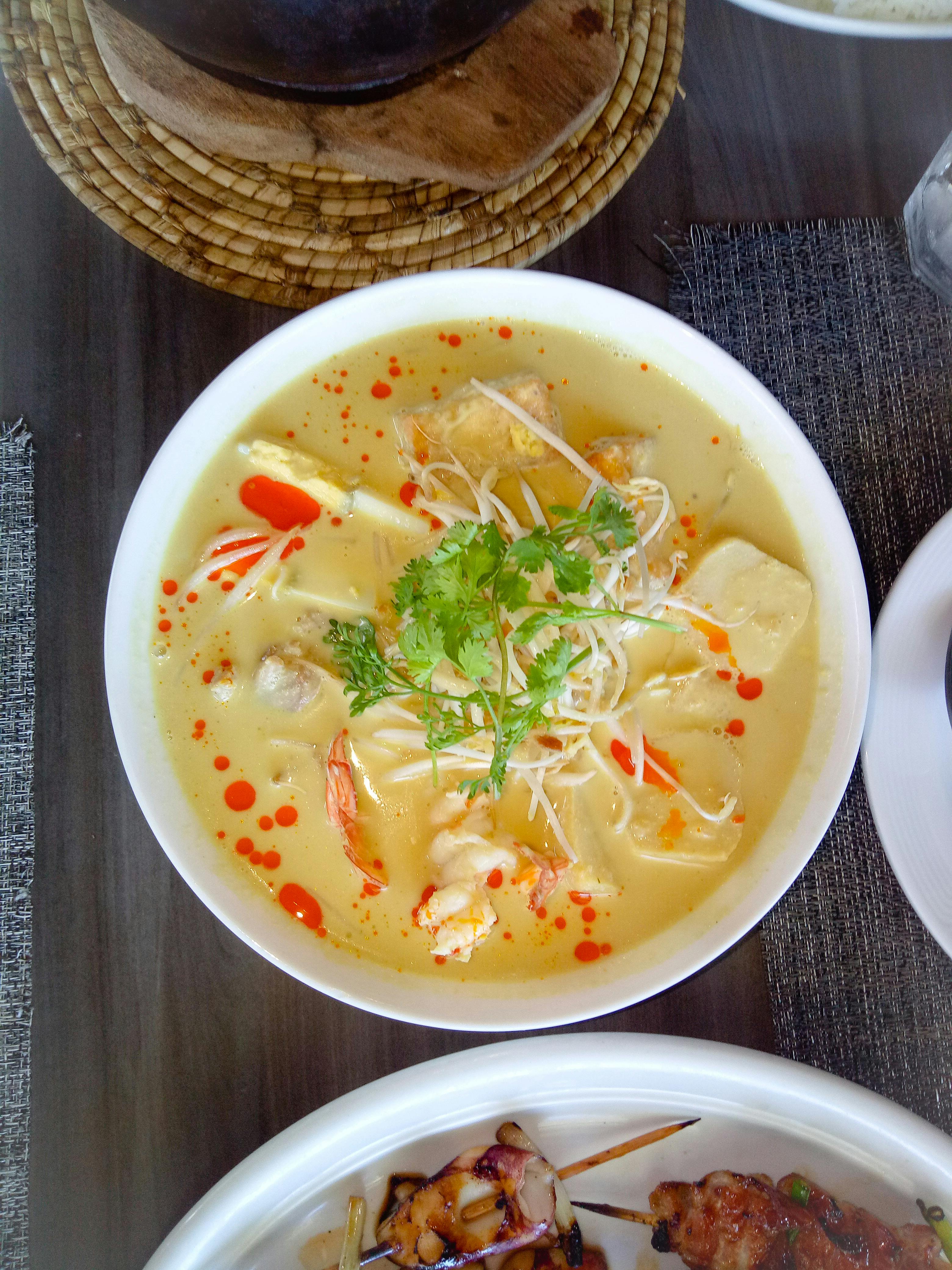 Asian cuisine food in restaurants in Andaman