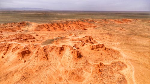 Panoramic Photography of Desert