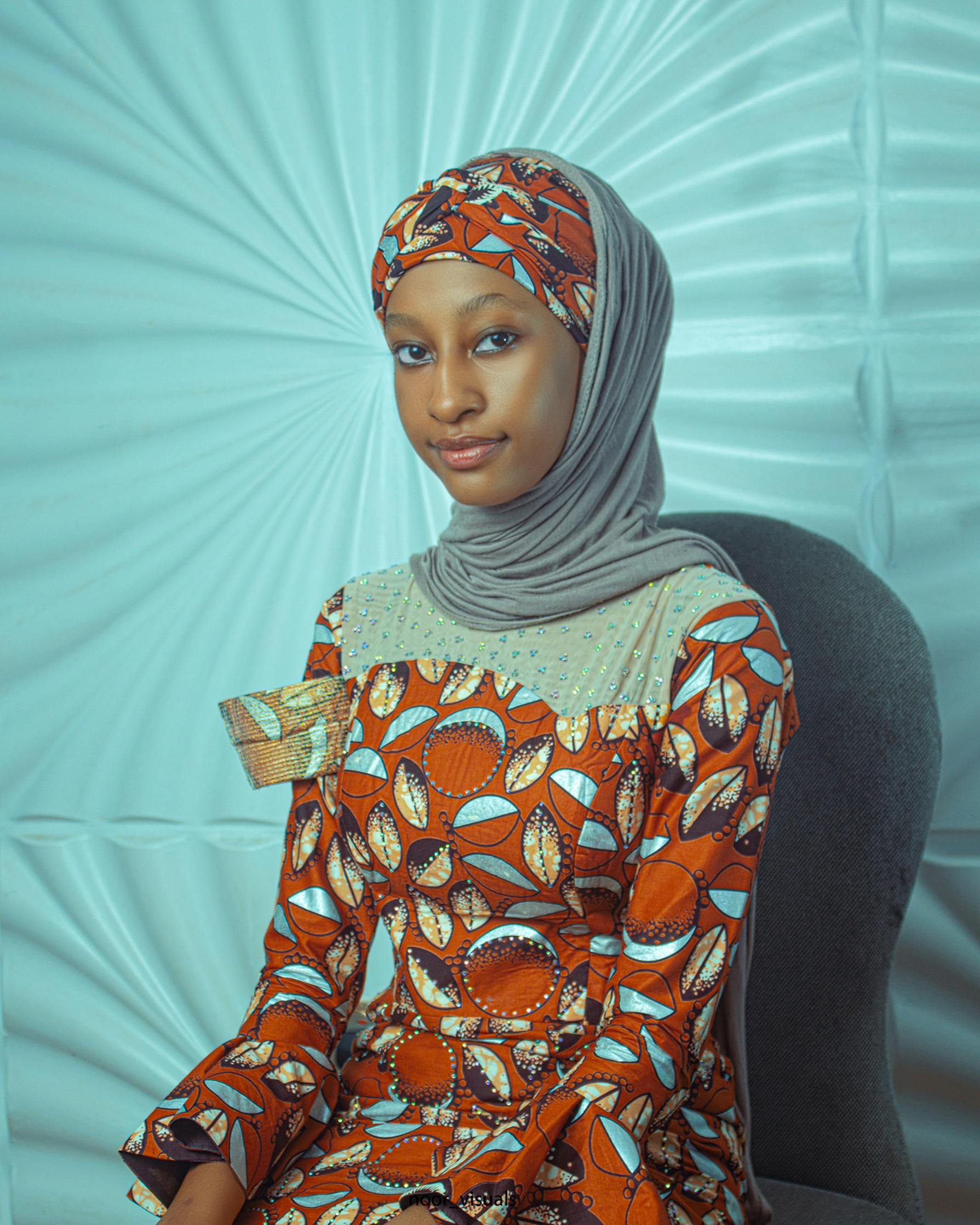 Asake Emerald Kaftan