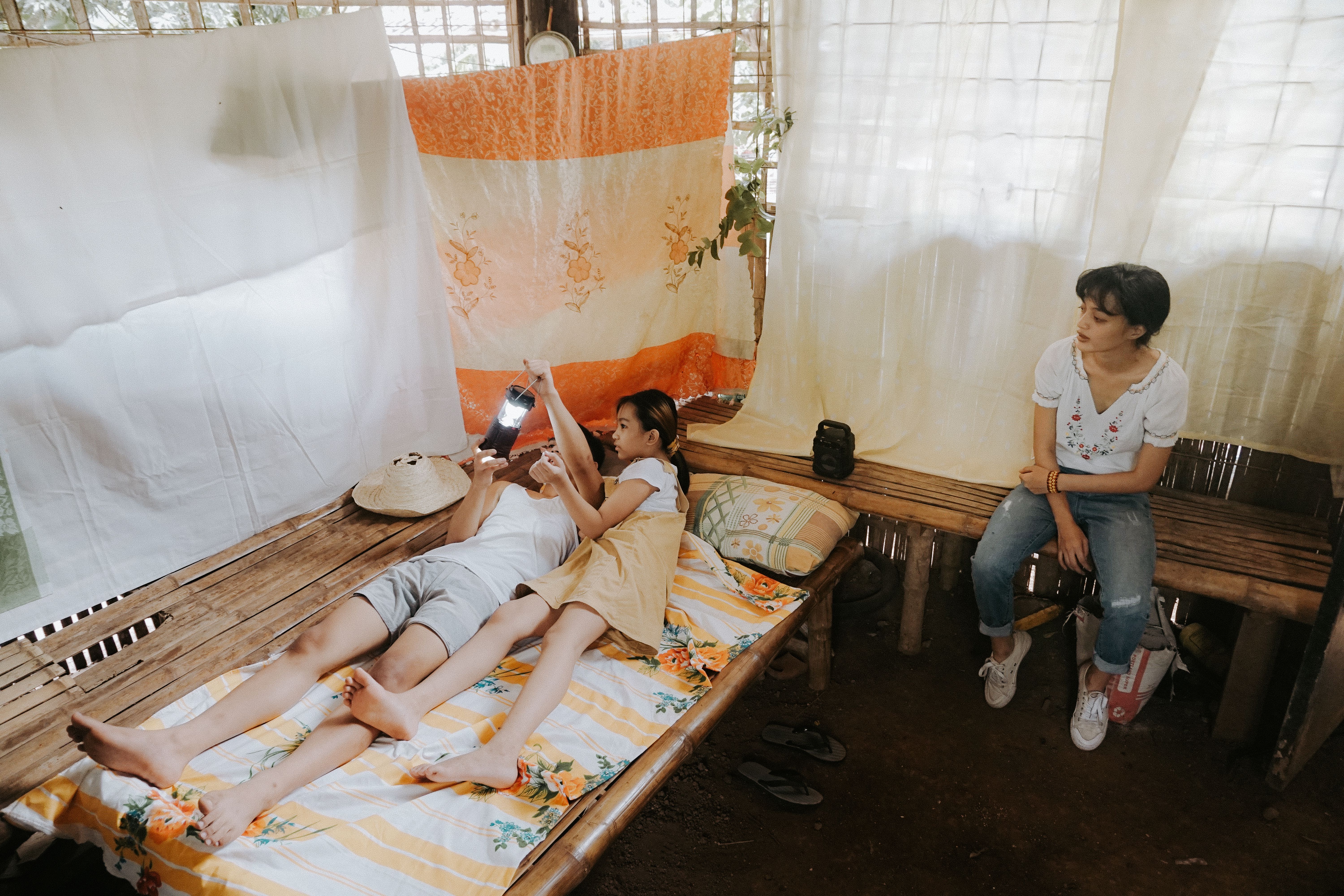 People Lying Down on Bed in House · Free Stock Photo