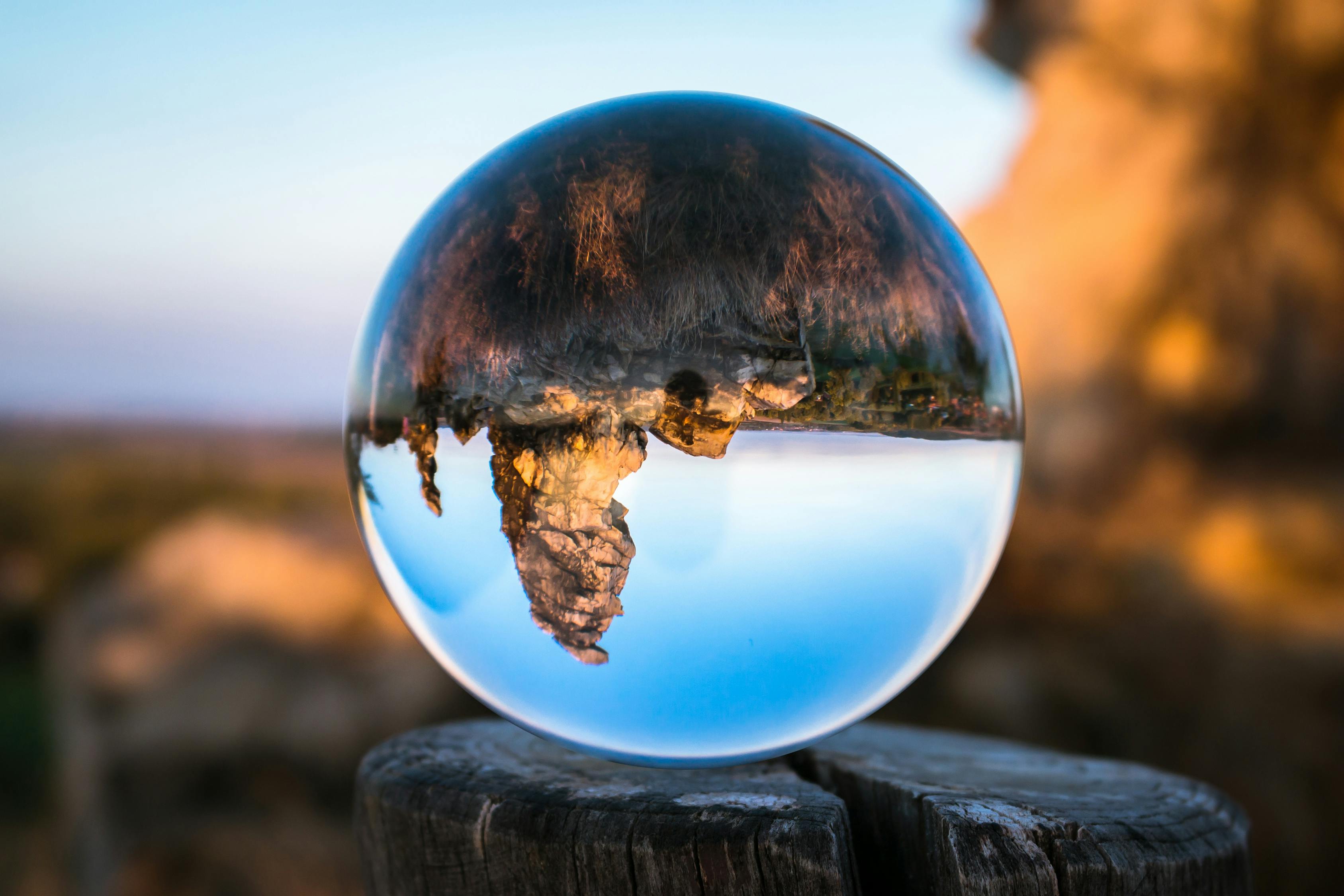微缩景观-玻璃球主题摄影|摄影|风光摄影|叶夕诀 - 原创作品 - 站酷 (ZCOOL)