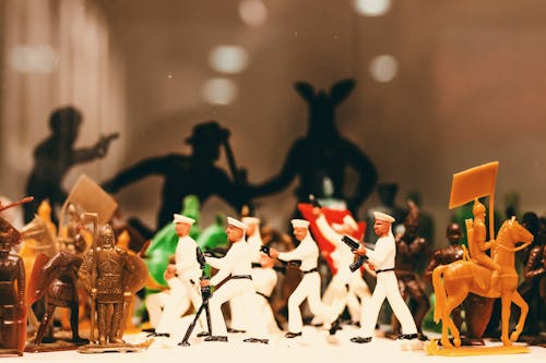 Free Miniature Toy Soldiers Stock Photo