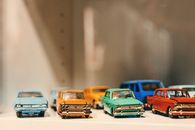 Selective Focus Photography of Die Cast Model Toy Cars