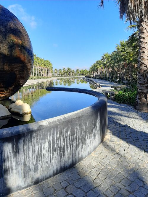 Free  buddha garden in portugal Stock Photo