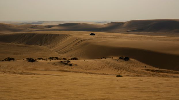 Desert dune bashing and Inland Sea — Doha