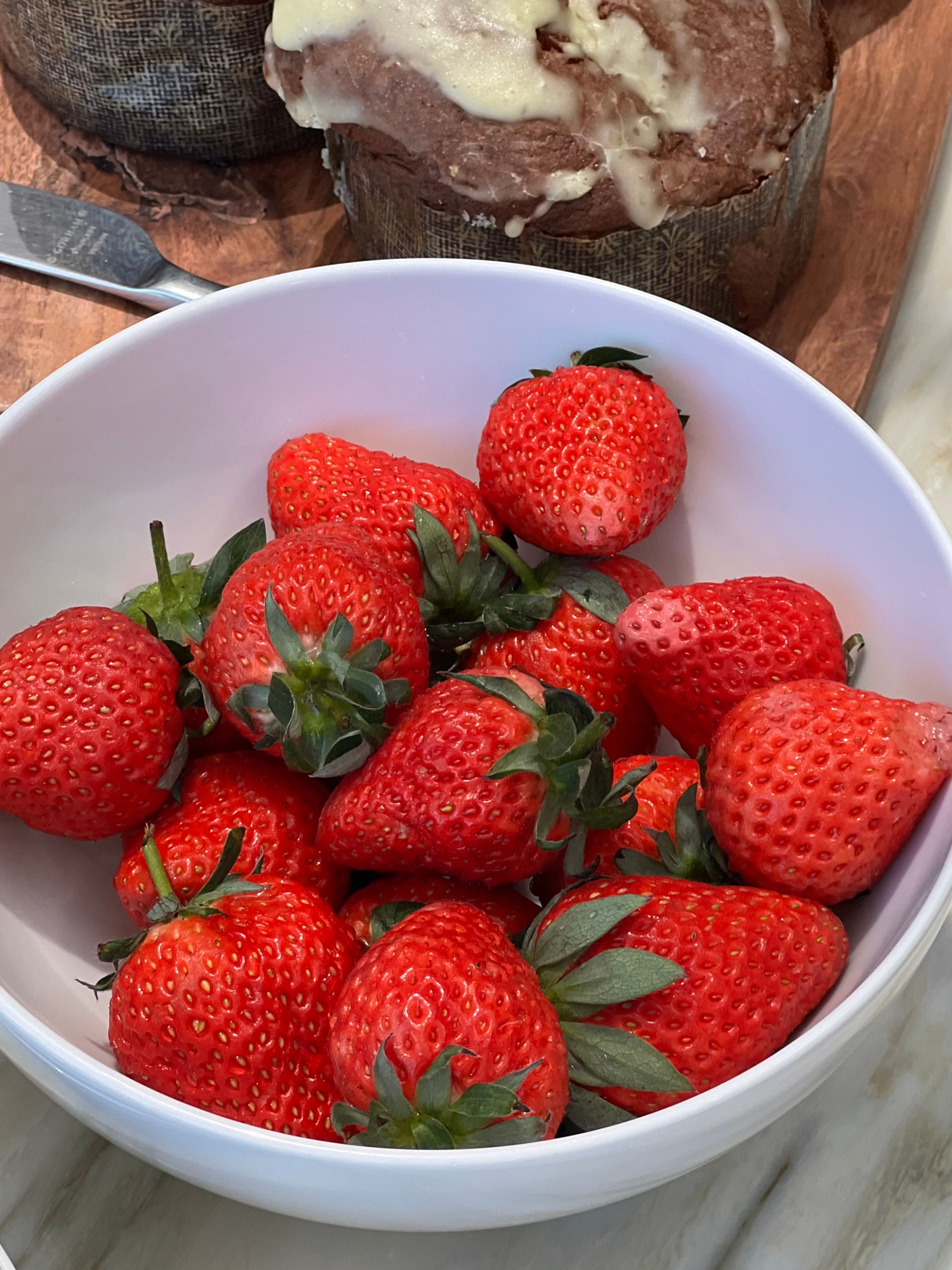 Valentines Day Strawberry Muffins
